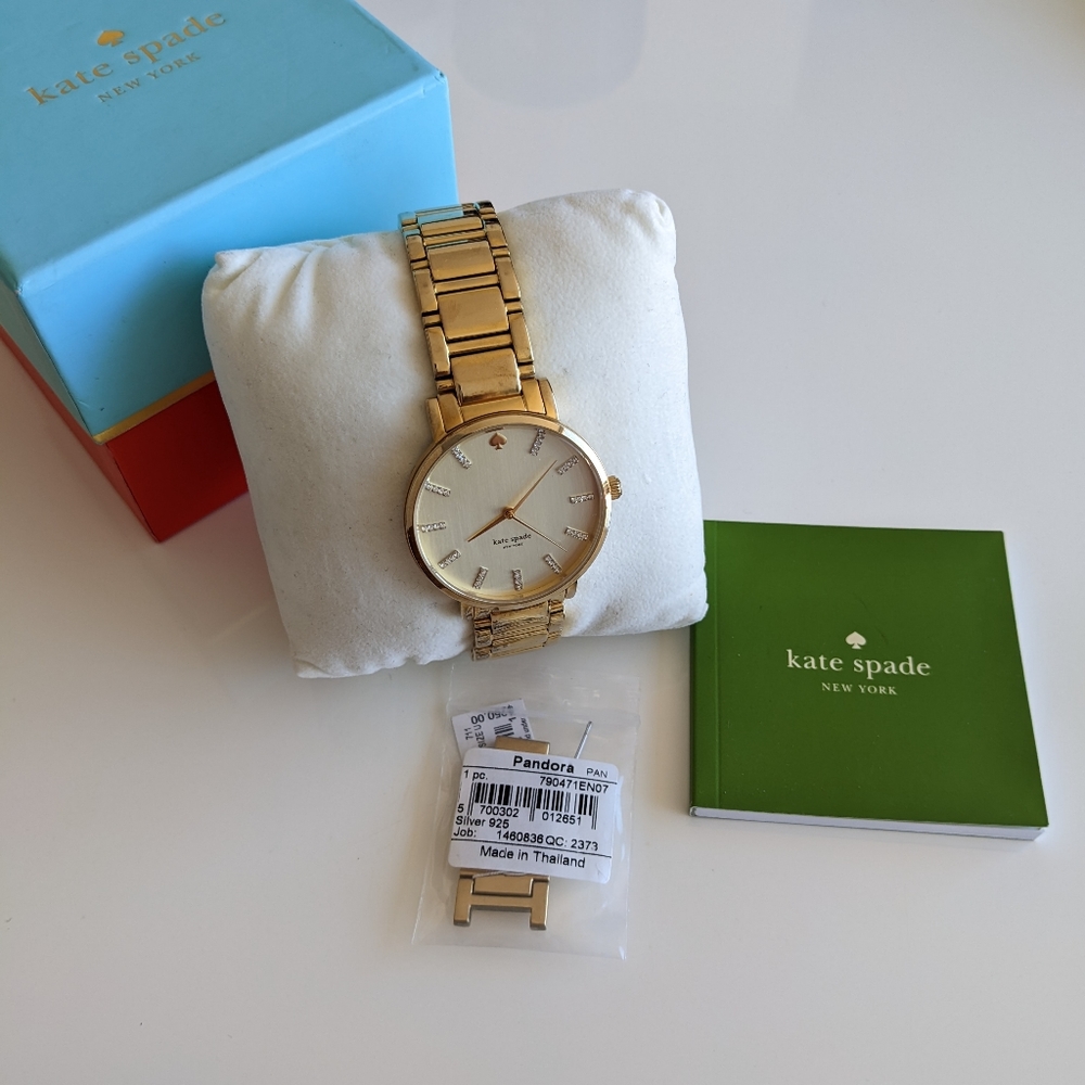 Kate Spade Gramercy Gold Watch